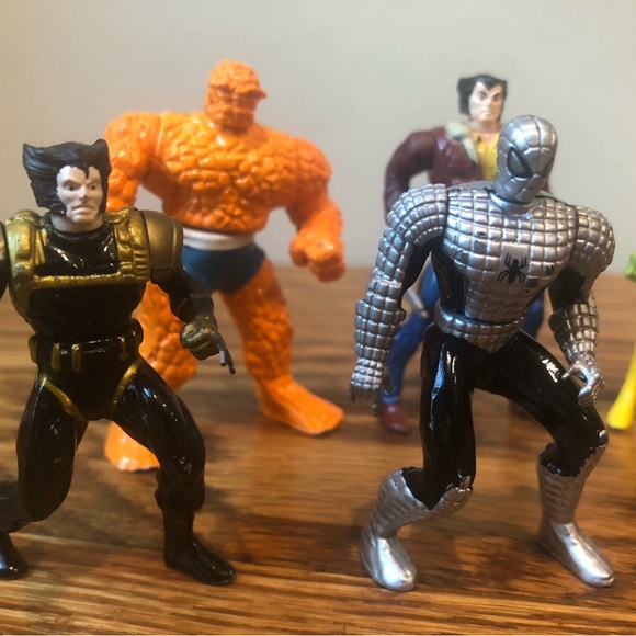 Vintage Toy Biz Marvel Die-Cast Figures - X-Men, Spider-Man - Picture 5 of 10
